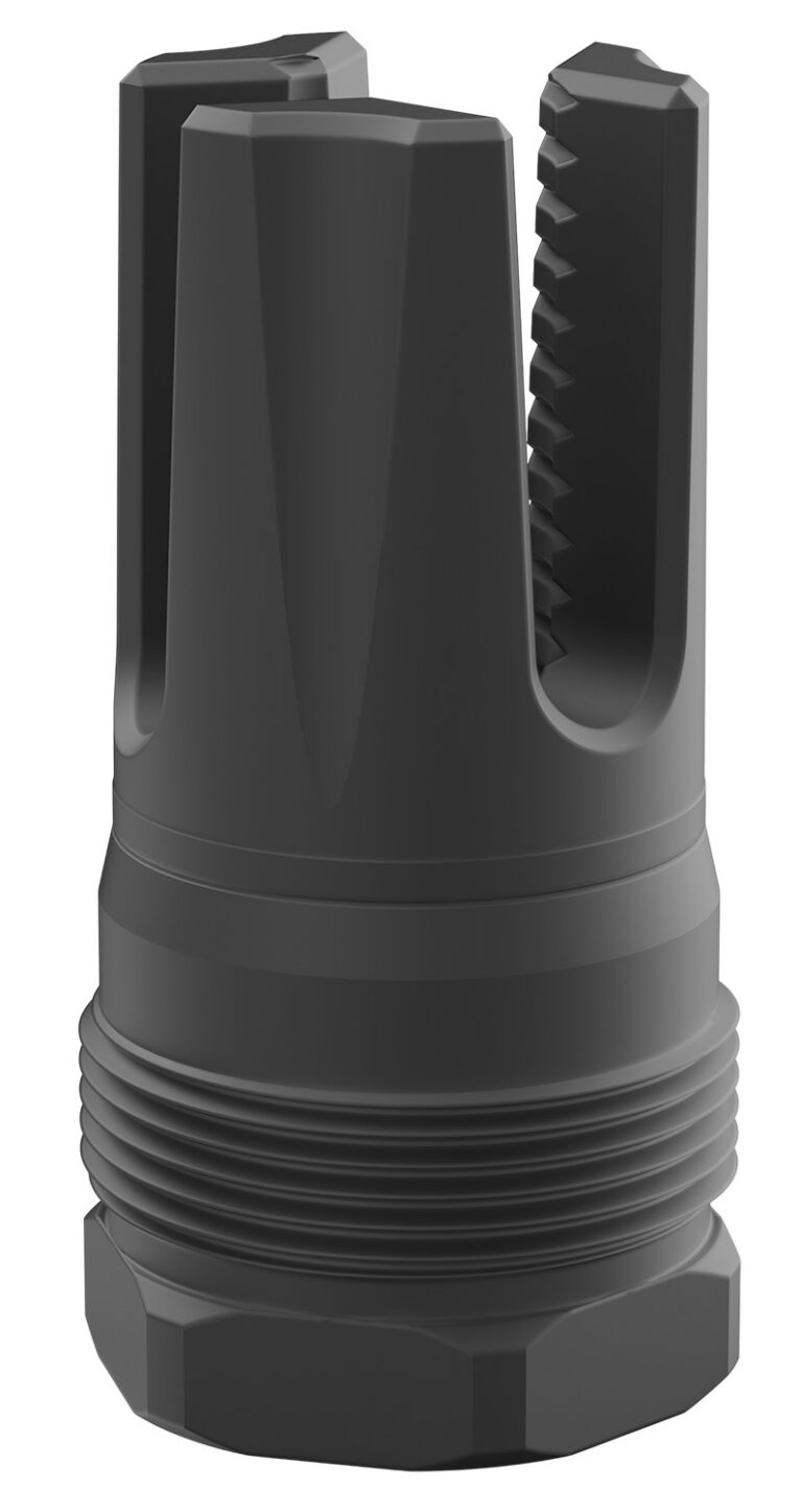 Breek Arms BRK4415 Scorch 3-Prong Plan B Black Nitride Steel 1/2″x28 Threads 223 Cal/5.56mm