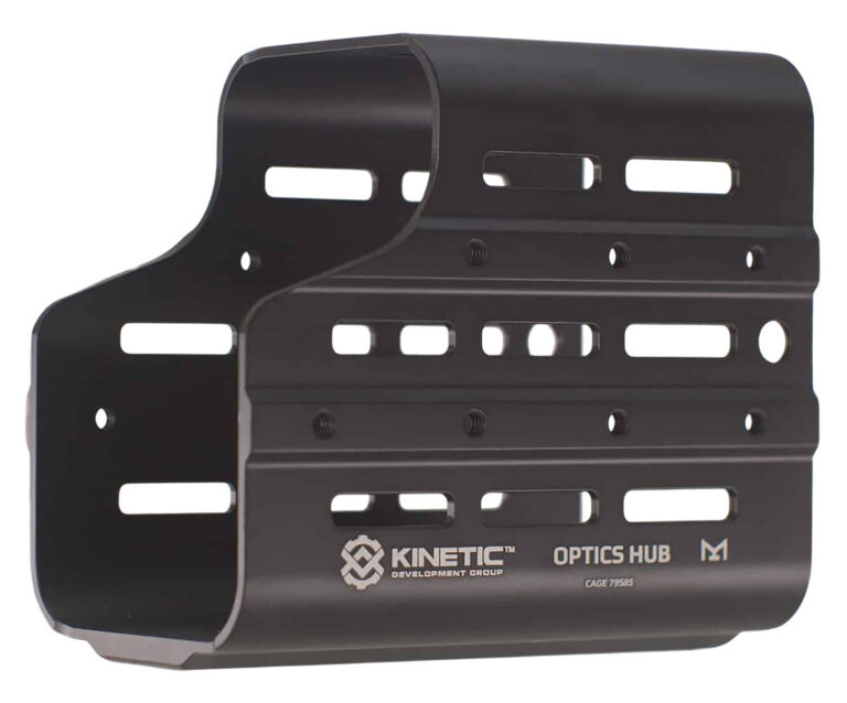 Kinetic Development Group MSH5-112 Optics HUB Spotting Scope Case Black Aluminum Kinetic Development Group MSH5-112 Optics HUB Spotting Scope Case Black Aluminum