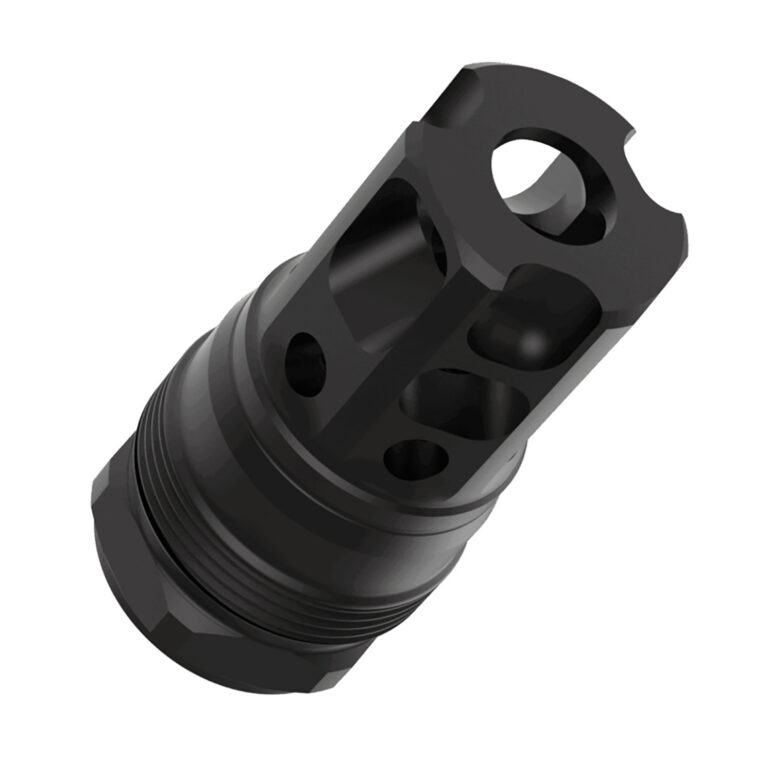 Liberty Precision Machine LPM-2009 Liberty Bell Muzzle Brake Black Stainless Steel 1/2″x28 Threads 1.70″ Liberty Precision Machine LPM-2009 Liberty Bell Muzzle Brake Black Stainless Steel 1/2″x28 Threads 1.70″