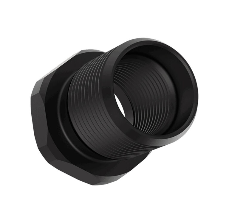 Liberty Precision Machine LPM-2022 Thread Adapter Fits 1/2″x28 to 5/8″x24 Stainless Steel Black Liberty Precision Machine LPM-2022 Thread Adapter Fits 1/2″x28 to 5/8″x24 Stainless Steel Black