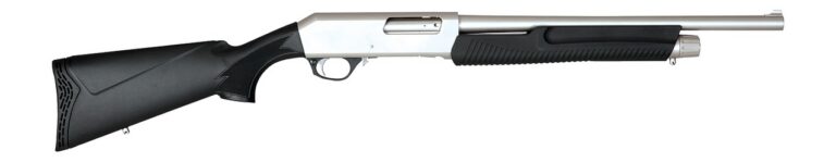 Dickinson LLC XX3BMHS2 Commando Marine Tactical 12 Gauge Pump 3″ 5+1 18.50″ Stainless Steel Barrel & Receiver, Fixed Black Synthetic Stock
