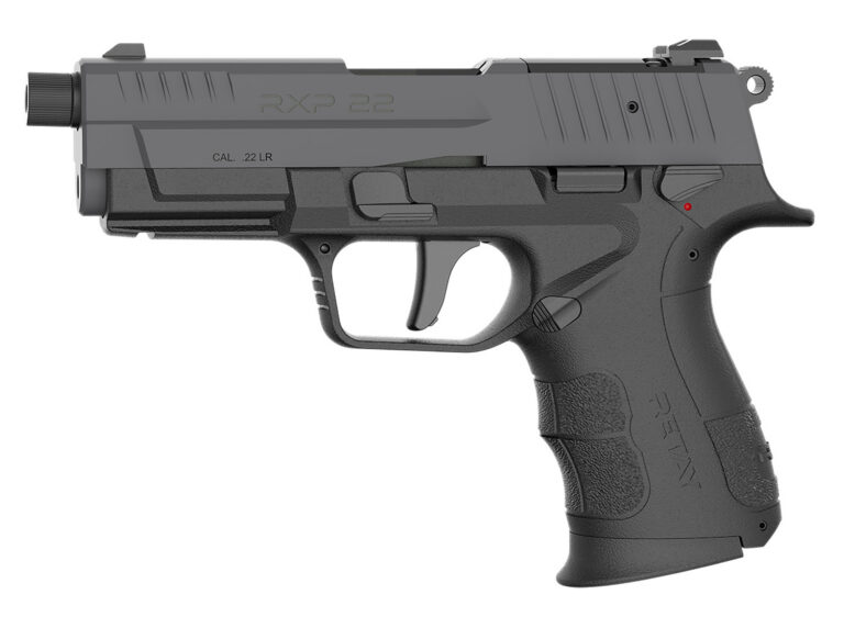 Retay USA RXP22BSG13TH RXP 22 LR 13+1 4″ Threaded Barrel, Gray Cerakote Optic Ready/Serrated Slide, Black Cerakote Polymer Frame w/Accessory Rail, RMSc/RMR Footprint Retay USA RXP22BSG13TH RXP 22 LR 13+1 4″ Threaded Barrel, Gray Cerakote Optic Ready/Serrated Slide, Black Cerakote Polymer Frame w/Accessory Rail, RMSc/RMR Footprint
