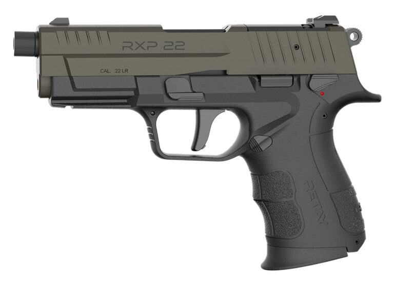 Retay USA RXP22BLKODSL10TH RXP 22 LR 10+1 4″ Threaded Barrel, OD Green Cerakote Optic Ready/Serrated Slide, Black Cerakote Polymer Frame w/Accessory Rail, RMR/RMSc Footprint Retay USA RXP22BLKODSL10TH RXP 22 LR 10+1 4″ Threaded Barrel, OD Green Cerakote Optic Ready/Serrated Slide, Black Cerakote Polymer Frame w/Accessory Rail, RMR/RMSc Footprint