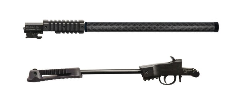 Chiappa Firearms 500281 Little Badger 22 LR 12+1 16.50″ Threaded Carbon Fiber Shroud Barrel Chiappa Firearms 500281 Little Badger 22 LR 12+1 16.50″ Threaded Carbon Fiber Shroud Barrel