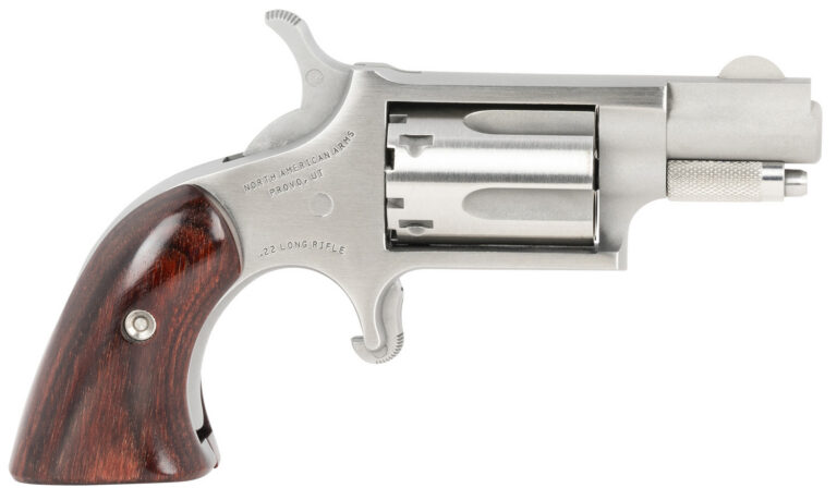Mini-Rev 22LR 1 1/8″ SS/Wd Boot Grip 5-rd Mini-Rev 22LR 1 1/8″ SS/Wd Boot Grip 5-rd