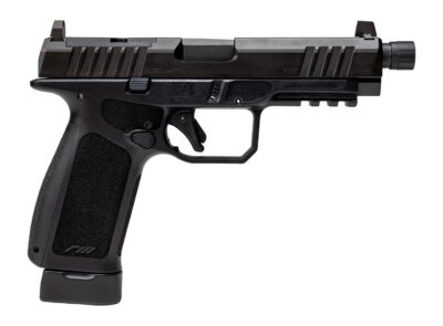 Rost Martin RM1F TACT BLK 9MM 4.5IN OR 17RD/24RD THRD 1/2X28 HI-SIGHTS POLY