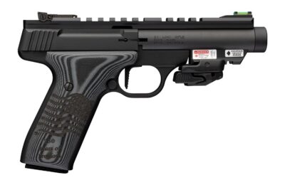 BUCK MARK 22LR 4.4IN BARREL 10RD BLACK TB OR G10 GRIP 250Yr AMERICAS IND 051612490