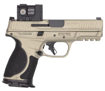 SMITH & WESSON M&P 9 M2.0 METAL COMPACT 9MM 4IN BARREL 15RD CHAMPAGNE NTS 14634