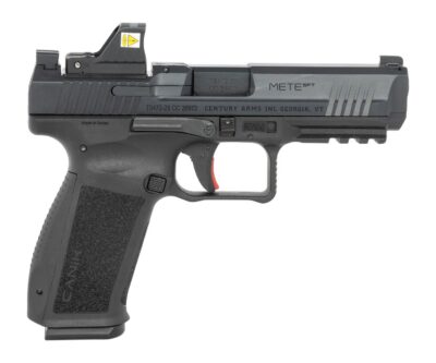 CENTURY CANIK METE SFT ONE SERIES 9MM BLK PSTL 4.46 BRL 1-18RD MAG W/ MECANIK MO1 OPTIC