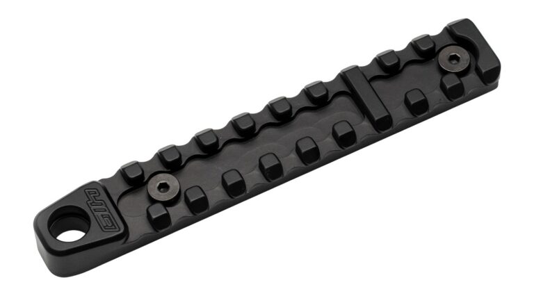 Area419 Improved Bipod Rail 4.8” long 10 slot snag free Keymod attachment Area419 Improved Bipod Rail 4.8” long 10 slot snag free Keymod attachment