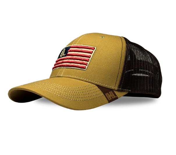 HDESIGN 34330 HORNADY GADSDEN FLAG TRUCKER HDESIGN 34330 HORNADY GADSDEN FLAG TRUCKER