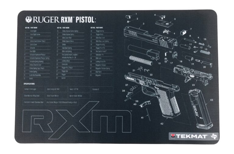 TEKMAT TEK-R17-RUGER-RXM 17X11 RUGER RXM TEKMAT TEK-R17-RUGER-RXM 17X11 RUGER RXM