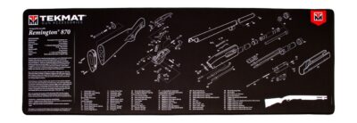 ULTRA 44 LONG GUN CLEANING MAT TEKMAT ULTRA 44 REMINGTON 870 GUN CLEANING MAT BLACK