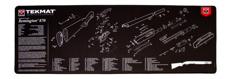 ULTRA 44 LONG GUN CLEANING MAT TEKMAT ULTRA 44 REMINGTON 870 GUN CLEANING MAT BLACK ULTRA 44 LONG GUN CLEANING MAT TEKMAT ULTRA 44 REMINGTON 870 GUN CLEANING MAT BLACK