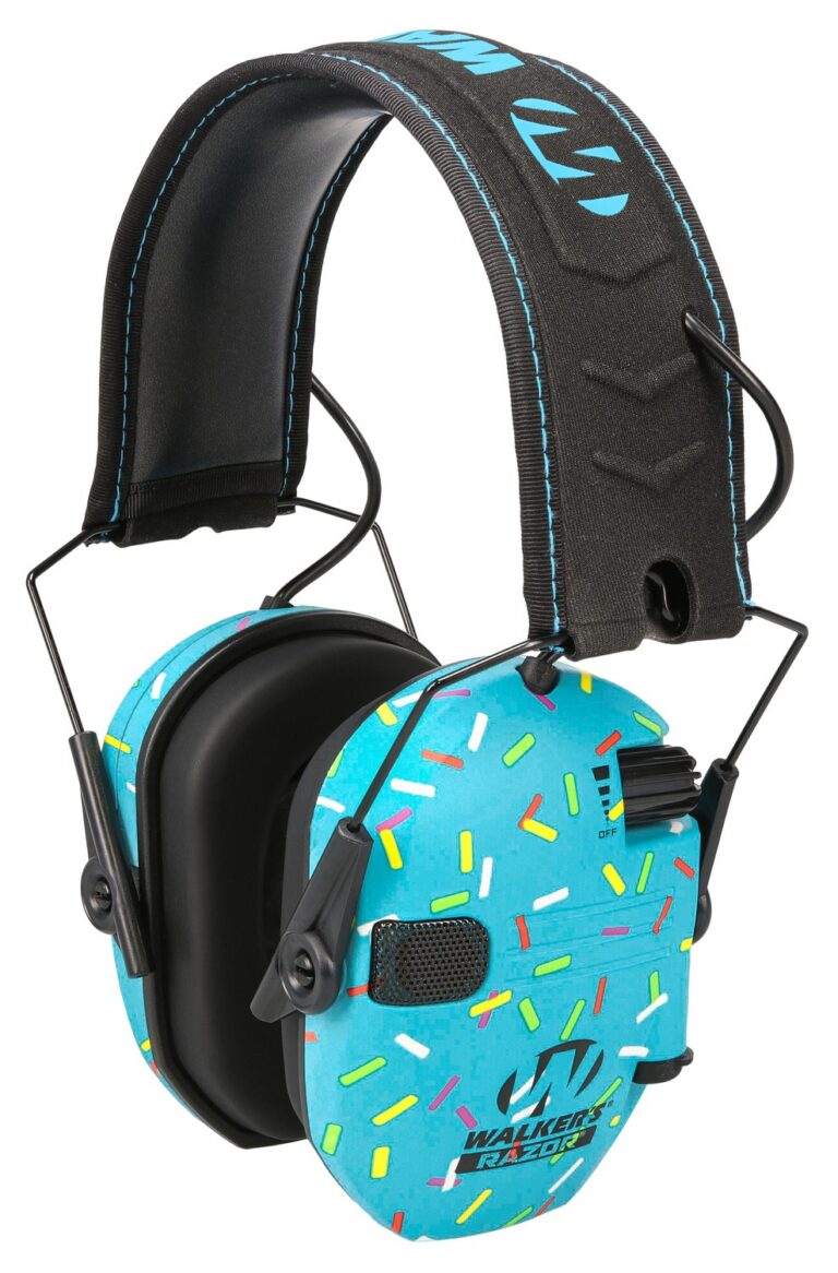 WALKERS RAZOR SLM ELEC MUFF BLUE SPR