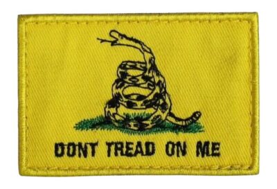 SME FLGDTOMY      DONT TREAD ON ME YELLOW