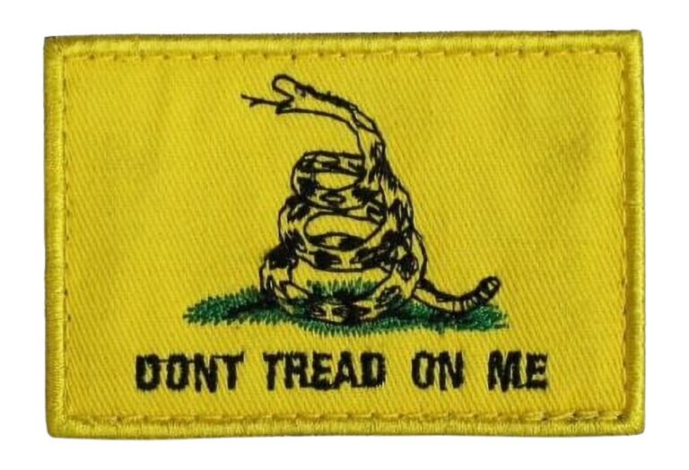 SME FLGDTOMY      DONT TREAD ON ME YELLOW