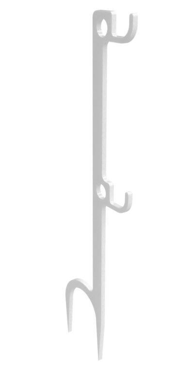 BIRCHWOOD CASEY GROUND STAKE STEEL TARGET HANGER  DOUBLE HOOK