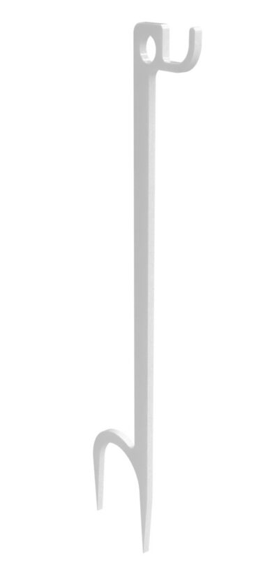 BIRCHWOOD CASEY GROUND STAKE STEEL TARGET HANGER  SINGLE HOOK