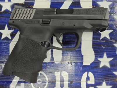 Smith & Wesson M&P 9c 9mm Semi Auto Pistol, Black 3.5″ Comes with Extended Magazine Release, Houge Grip Wrap, Soft Case, 5 Ten Round Magazines, Comp Tac IWB Holster and OWB Holster Plus Mounting Accessories OEM Backstraps, Manual and Lock