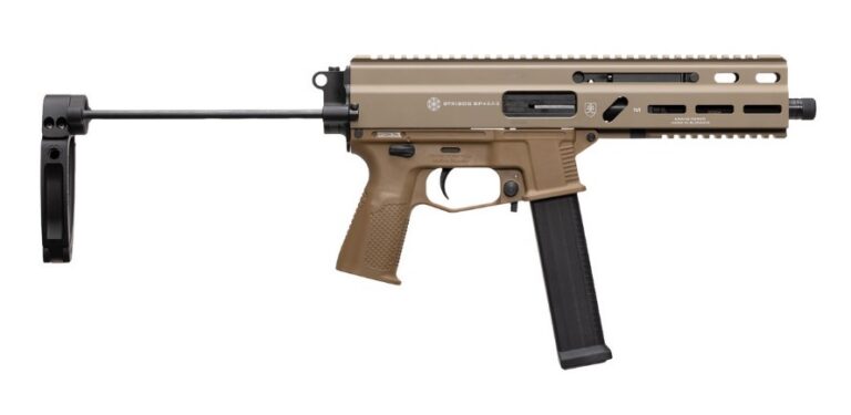 GRAND POWER STRIBOG SP45A3 .45 ACP 8IN BARRELSUB PISTOL PDW TAILHOOK BRACE FDE GRAND POWER STRIBOG SP45A3 .45 ACP 8IN BARRELSUB PISTOL PDW TAILHOOK BRACE FDE