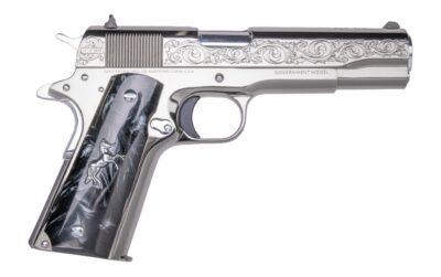 CNC COLT 1911 WARHORSE 45ACP 5IN BARREL 9RD BLUED ENGRAVED 1 OF 300 CNCWARHORSE