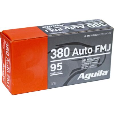 Aguila Pistol Ammo 380 ACP 95 gr. 50 rd.