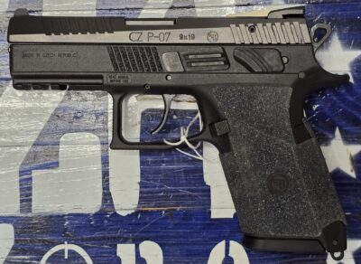 CZ P-07, 9mm, Semi-Auto Handgun, 3.75″ Barrel, Black