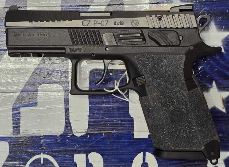 CZ P-07, 9mm, Semi-Auto Handgun, 3.75″ Barrel, Black CZ P-07, 9mm, Semi-Auto Handgun, 3.75″ Barrel, Black