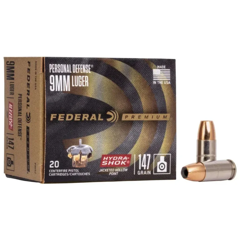 HydraShok 9MM 147Gr Box/20