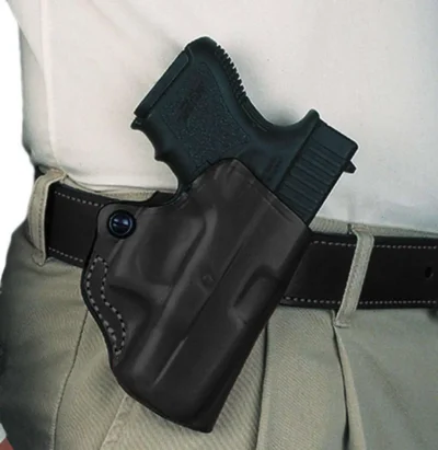#019 MINI SCABBARD BLK RH GVT 1911 5″