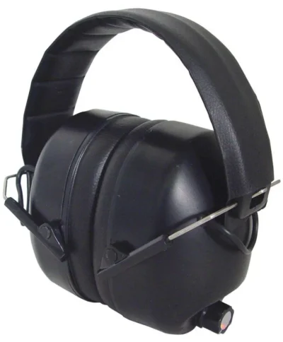 Radians 430EHP 430 Electronic Muff 26 dB Over the Head Black Adult 1 Pair
