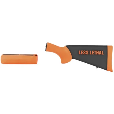 HOGUE LESS LETHAL ORANGE STOCK AND FOREND REMINGTON 870 12GA