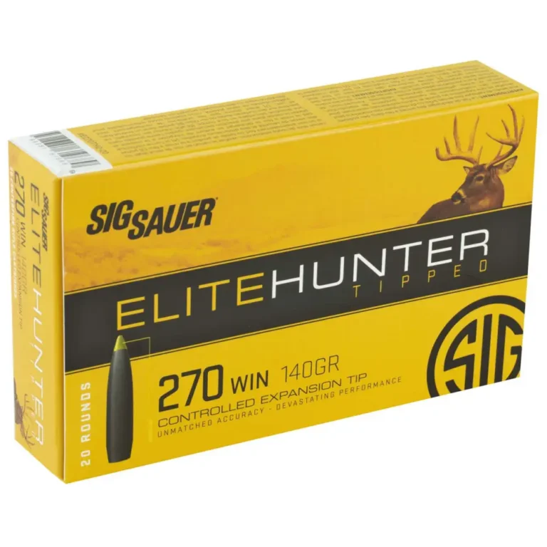 AMMO 270 WIN 140GR ELITE TIPPED HUNTING BOX/20 AMMO 270 WIN 140GR ELITE TIPPED HUNTING BOX/20