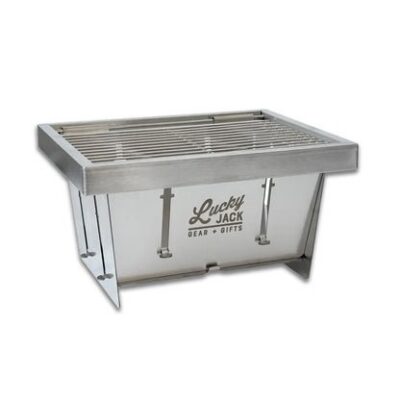 Lucky Jack Wholesale Solo Grill – Stainless Steel Flat-
