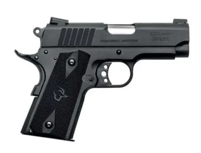 1911 OFFICER 45ACP BK 3.5″ AS