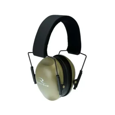 Radians Low Profile Ear Muff with revised ergonomic ear cups in Tan