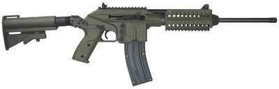 SU22E 22LR 16″ Grn W/Rail ColPG Stk 1/26 SU22E 22LR 16″ Grn W/Rail ColPG Stk 1/26