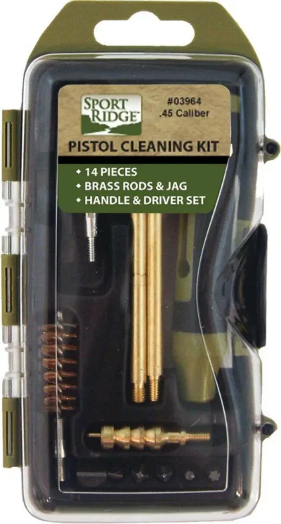 45cal 14pc Pistol Cleaning Kit