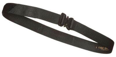 TacShield Gun Belt 1.75 inch Reinforced COBRA Buckle SM BLK