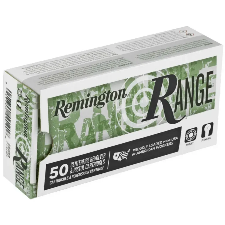 REMINGTON RANGE 9MM LUGER 115 FMJ AMMO 50RD
