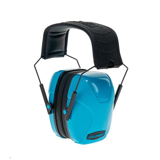 Caldwell Youth Passive Earmuff, Neon Blue, 24dB