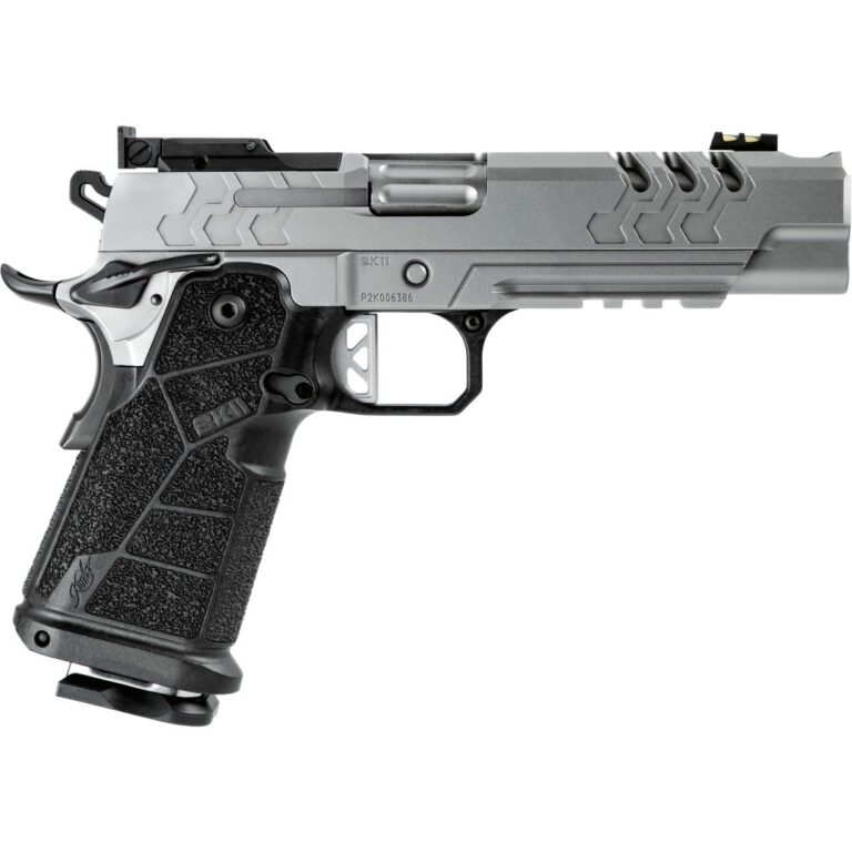Kimber Mfg, Inc 2K11 Full Size 9mm Luger Semi Auto Pistol, 20+1 5″ Matte Stainless Steel Compensated Barrel & Lightening Cut/Optic Ready/Serrated Slide, Matte Stainless Steel Frame w/Beavertail & Picatinny Rail, Textured Grip, RMR Footprint