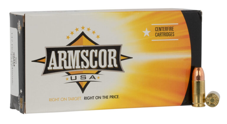 ARMSCOR AMMO 9MM 147GR FMJ 50/20 ARMSCOR AMMO 9MM 147GR FMJ 50/20
