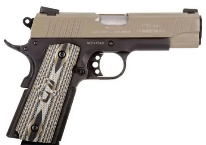 TAU PT1911 45ACP 4.25 BLK SAND VZ GRIPS 8RD TAU PT1911 45ACP 4.25 BLK SAND VZ GRIPS 8RD
