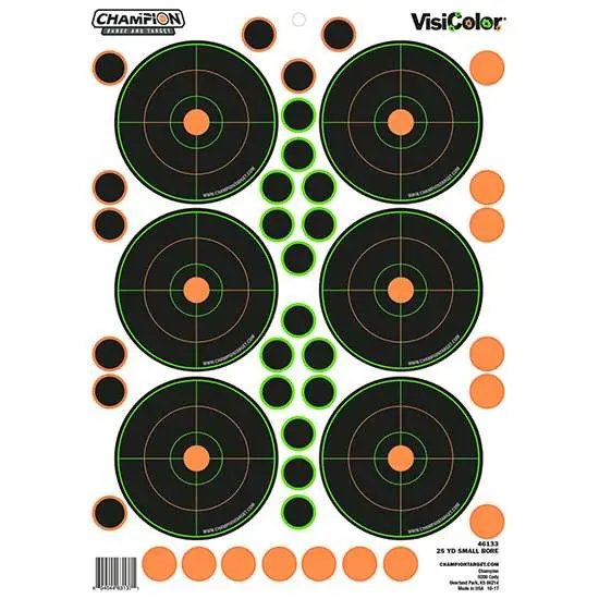 Champion Targets 46133 VisiColor Self-Adhesive Paper 8.5″ x 11.5″ Circle Orange. 5 Pack. Champion Targets 46133 VisiColor Self-Adhesive Paper 8.5″ x 11.5″ Circle Orange. 5 Pack.
