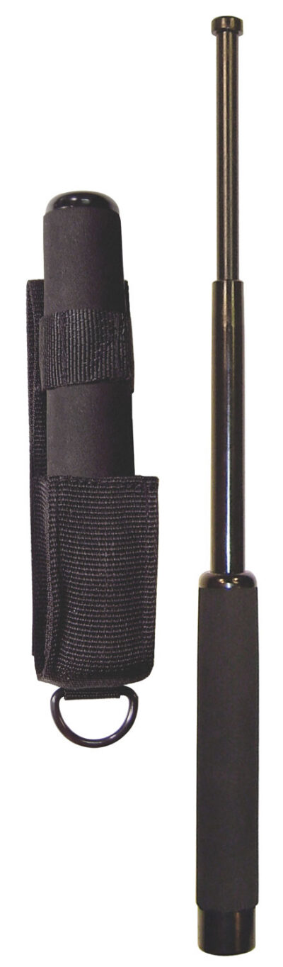 EXPANDABLE BATON W/SHEATH & FOAM HANDLE – 16″