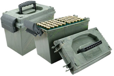 MTM SHOTSHELL DRY BOX 100 RD CASE 12 GAUGE UP TO 3.5″ WILD CAMO