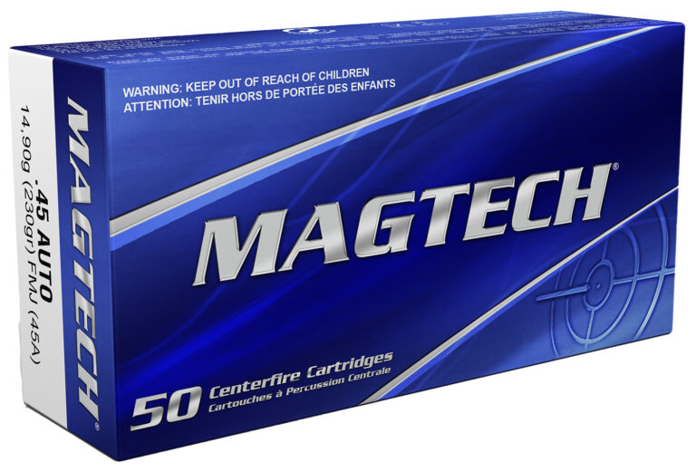 MAGTECH 45ACP 230GR FMJ 50/20 MAGTECH 45ACP 230GR FMJ 50/20