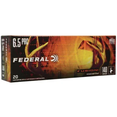 Federal Fusion Rifle Ammo 6.5 PRC 140 gr. Fusion 20 rd.